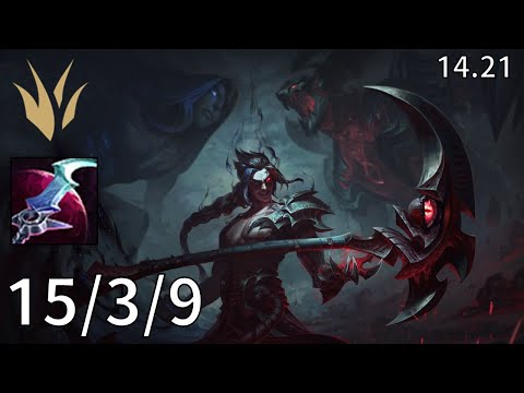 Kayn Jungle vs Hecarim - EUW grandmaster | Patch 14.21