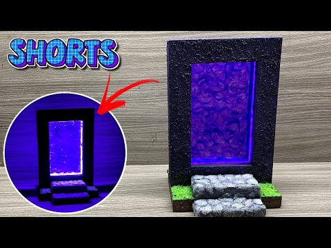 Douglas Tonelli - How to Make a Nether Portal Lamp in Minecraft.
