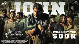 Dhruva Natchathiram Update "டேய் நான் வரேன்" | Chiyaan Vikram | Gautham Vasudev Menon