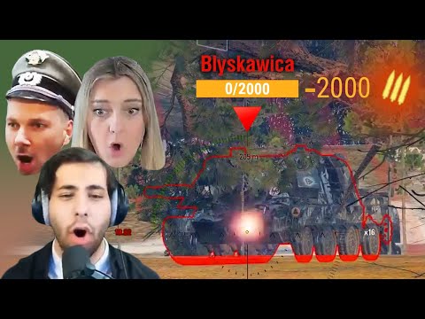 Best Ammorack Moments of World of Tanks Streamers #1