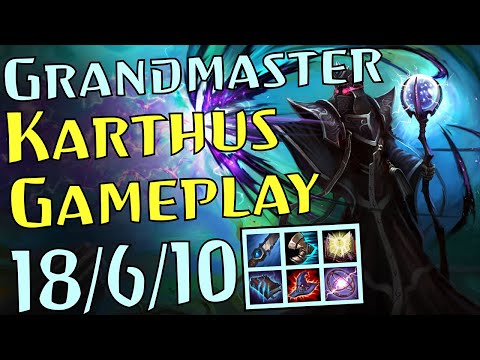Karthus AP Nuke - Grandmaster Karthus Jungle Gameplay