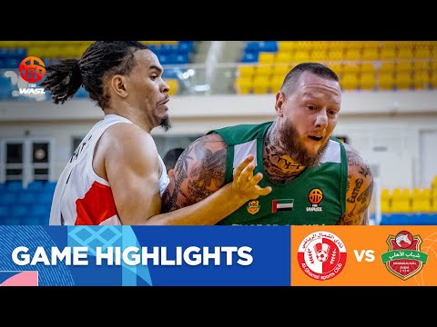 FIBA WASL 23/24 West Asia League | AL SHAMAL VS SHABAB AL AHLI | GAME HIGHLIGHTS