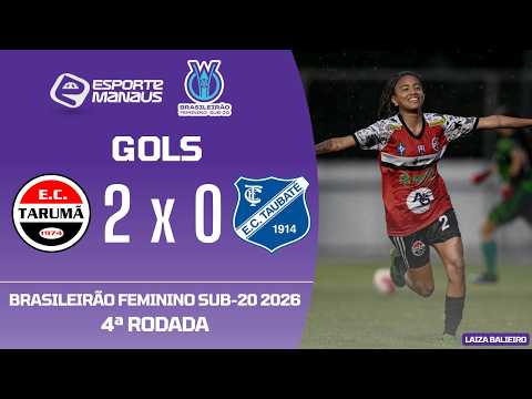 Tarumã 2x0 AD Taubaté