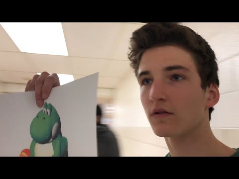 Harassing people with fat yoshi