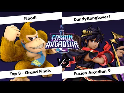 Fusion Arcadian # 9 - Noodl (Donkey Kong) [ W ] vs CandyKongLover1 (Dark Pit) [ L ] - Grand Finals
