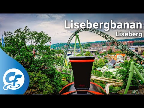 Lisebergbanan front seat on-ride 5K POV @60fps Liseberg