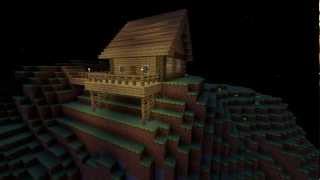 preview picture of video 'Minecraft: HOUSE ON A MOUNTAIN + DOWNLOAD'