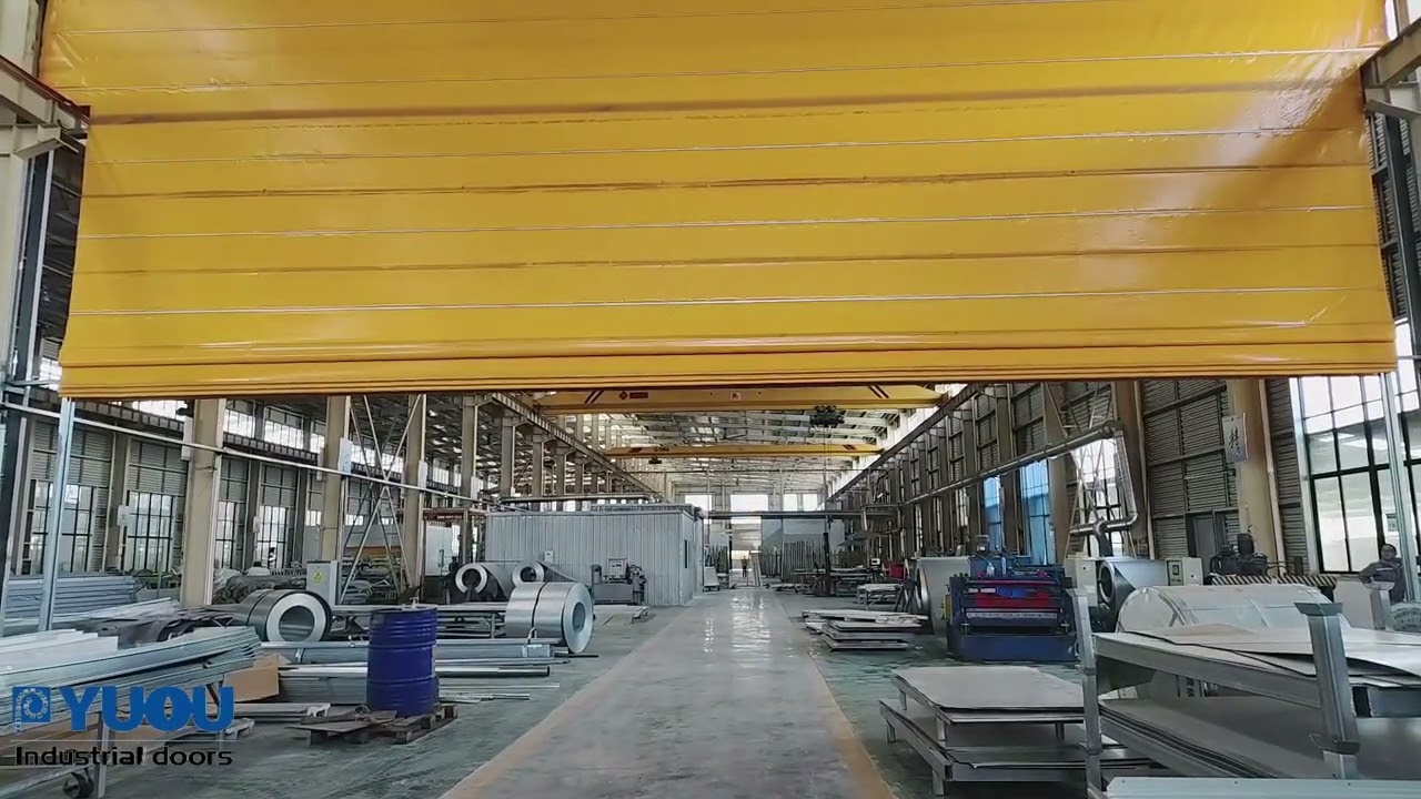 T-shaped Flexible Mega Hangar Door