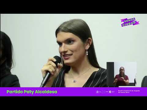 Imagen Debates Paty Alcaldesa - San José habitable y transitable