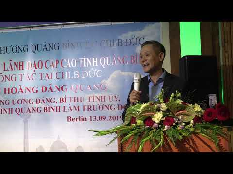 ĐẠI SỨ NGUYỄN MINH VŨ TẠI GIAO LƯU HỘI ĐH QUẢNG BÌNH