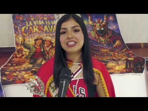 La reina del carnaval 2025 de Rosario de Lerma invita a participar de los corsos 2026