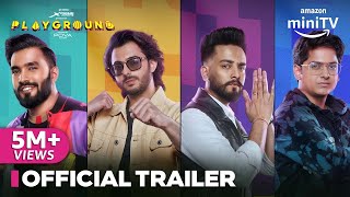 Playground S3 - Trailer | Elvish Yadav  CarryMinati Techno Gamerz Mortal |17th March |Amazon miniTV