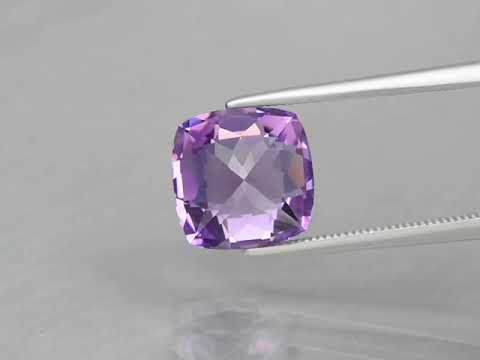 Natuurlijk Amethist Cushion Kleur Paars 3,98 ct.