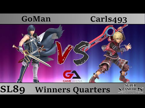 SmashLAN'd 89 - Winners Quarters GoMan (Chrom) vs Carls493 (Shulk)