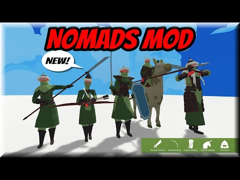 New! Nomads Faction vs Every Faction - Totally Accurate Battle Simulator TABS MOD