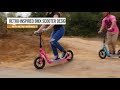 Razor Flashback BMX stiliaus paspirtukas, Rožinės spalvos