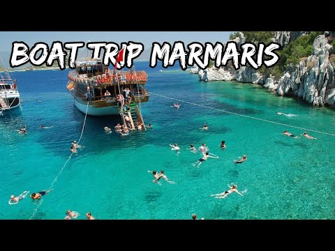 BOAT TRIP MARMARIS KING SEZAR BOAT RIDE EXCURSION MARMARIS TURKEY 2025
