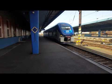 ČD 844 012-5 (Vlaky České dráhy) "RegioShark" Sp 1989 směr Plzen hl.n. - Vlaky stanice Cheb