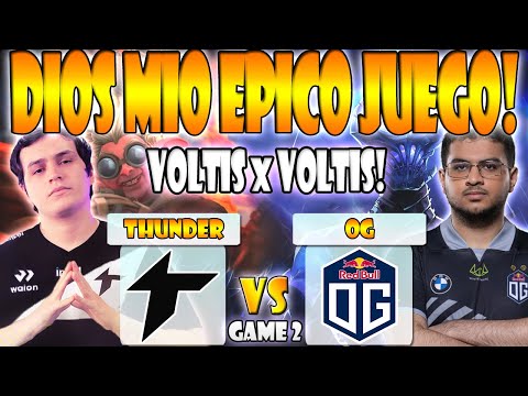 THUNDER AWAKEN VS OG BO3[GAME 2]ELIMINACIÓN- PAKAZS VS YURAGI - ESL ONE MALAYSIA 2022 - DOTA 2 PRO