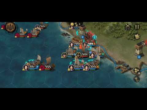 Great Conqueror 2 : Shogun - Bunroku Campaign ,  Battle of Busan Bay (Hard) 
