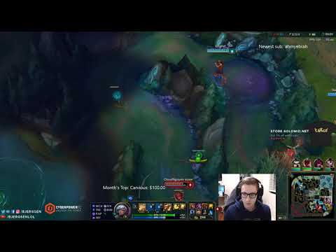 [TSM Bjergsen] - Talyah vs Vladimir mid Pre Season 8 Full HD