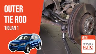 Youtube thumbnail of video "How to replace the outer tie rod Tiguan 1 🚗"