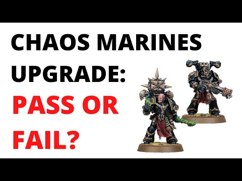Chaos Space Marine 'Legionaries' Revealed - New Upgraded Models!