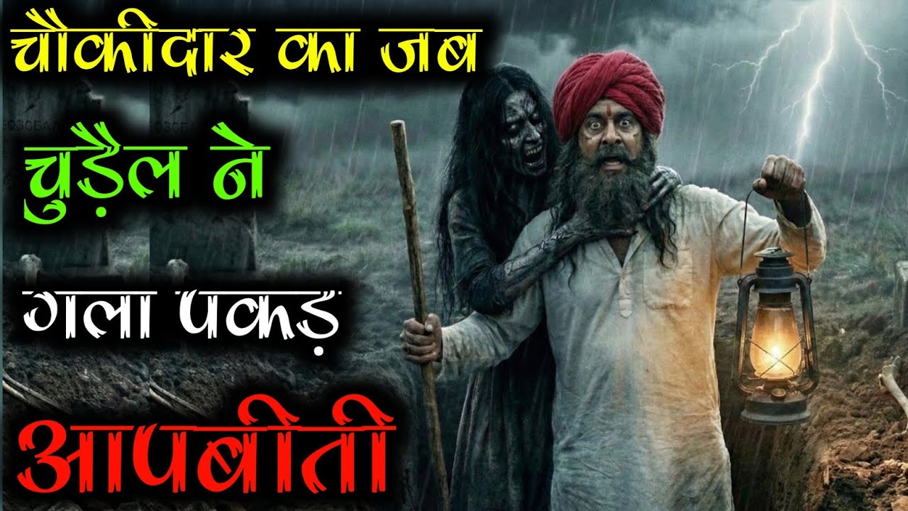 कब्रिस्तान का चौकीदार! कब्रिस्तान के चौकीदार को जब चुड़ैल ने गला पकड़ ! एक चौकीदार की सच्ची आपबीती