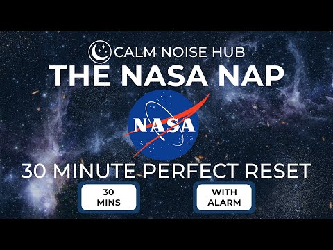 NASA Power Nap with Alarm | 35 Minute Session for a Brain Reset