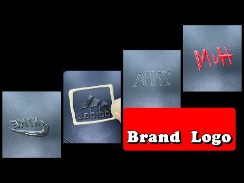 Brand Logos Pancake Art - Nike, Zara, Adidas, H & M I Rainbow Pancake Art
