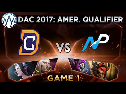 DC vs Team NP Game 1 - DAC 2017 Americas Qualifier: Playoffs - @DakotaCox @CCnCDota2