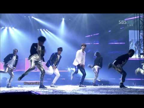 [HD]TVXQ - HUMANOIDS INKIGAYO 121125
