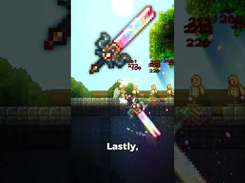 Crafting the BEST melee sword in the #calamity mod part 2 #terraria  #tmodloader