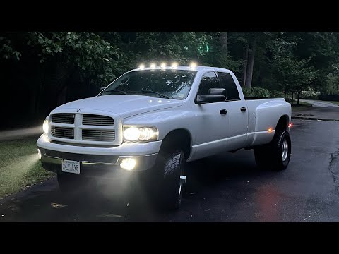 3rd Gen Dodge Ram LED lights setup