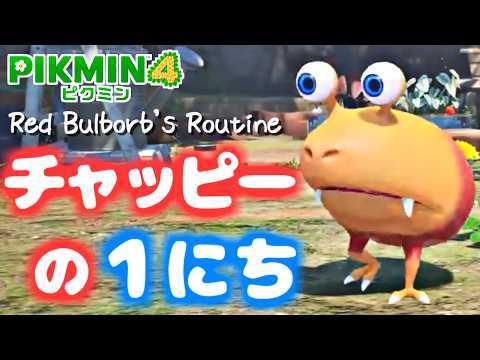 チャッピーの1日【ピクミン4】【PIKMIN4】Red Bulborb's Routine