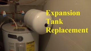 How to replace a hot water expansion tank