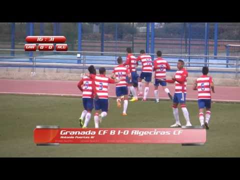 Resumen Partido 16ª Jornada Liga 2ªB Grupo IV: Granada CF B (2-2) Algeciras CF