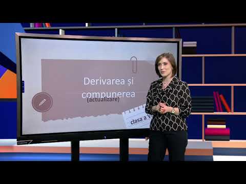 TeleŞcoala: Limba şi literatura română clasa a VIII-a – Derivarea şi compunerea (@TVR2)