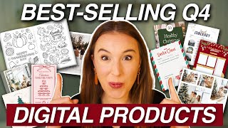 The BEST 24 Digital Products to Sell Online this Holiday Season 🎄