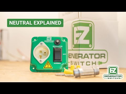 EZ Generator Switch - Simple Explanation of Bonded vs. Floating Neutral Generators