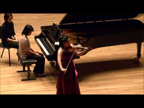 Minami Yoshida, Part 2 -- Menuhin Competition 2014 -- Senior Semi-Finals