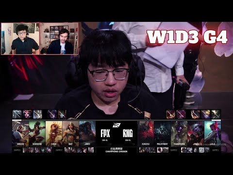 FPX vs RNG - Game 4 | Week 1 Day 3 LPL Winter 2025 | FunPlus Phoenix vs Royal Never Give Up G4 full