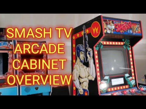 Smash TV 19" Arcade Game Cabinet Overview