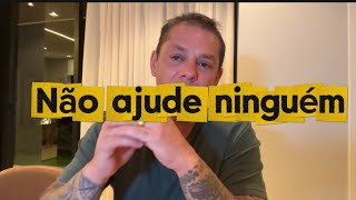 AJUDAR QUEM ESTÁ NO FUNDO POÇO É A PIOR OPÇÃO - Evandro Guedes 