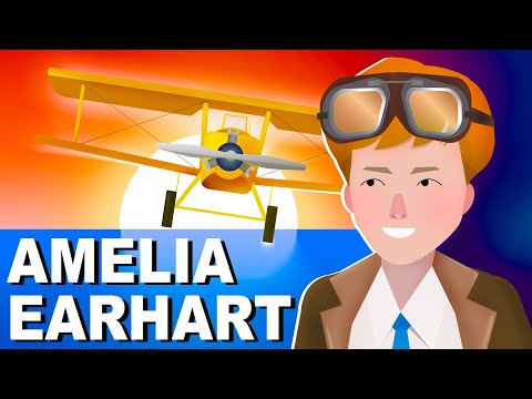 Amelia Earhart - Famed Aviatrix + Pilot