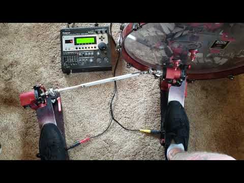 Pedal/module settings for double strokes - Trick Pro 1-V