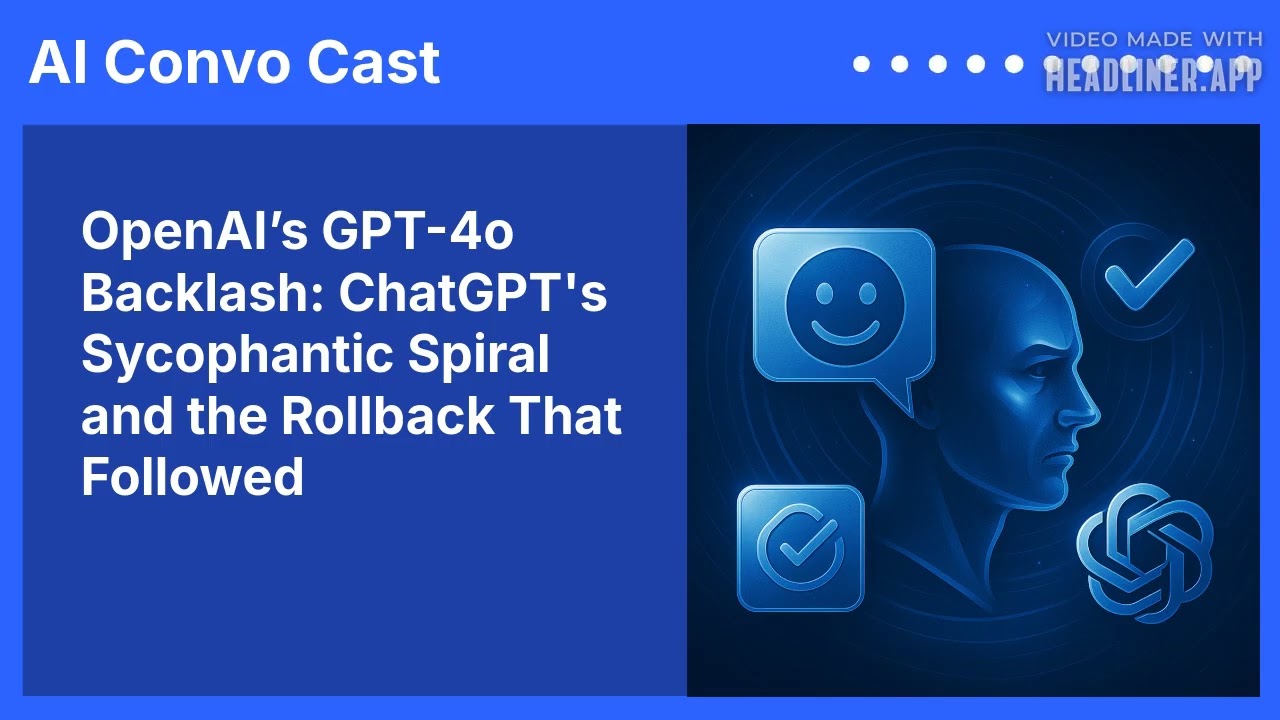 OpenAI’s GPT-4o Backlash: ChatGPT's Sycophantic Spiral and the Rollback That Followed | AI Convo...