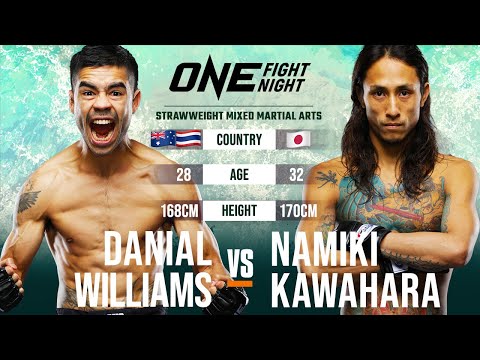 Danial Williams vs Namiki Kawahara full fight