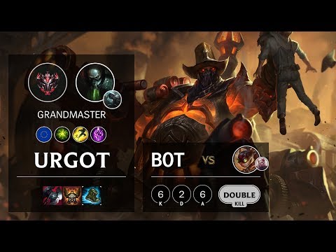 Urgot Bot vs Ziggs - EUW Grandmaster Patch 10.6