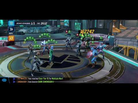 MSF Alliance War Counters: Secret Avenger/Kestral/Namor vs Rebirth